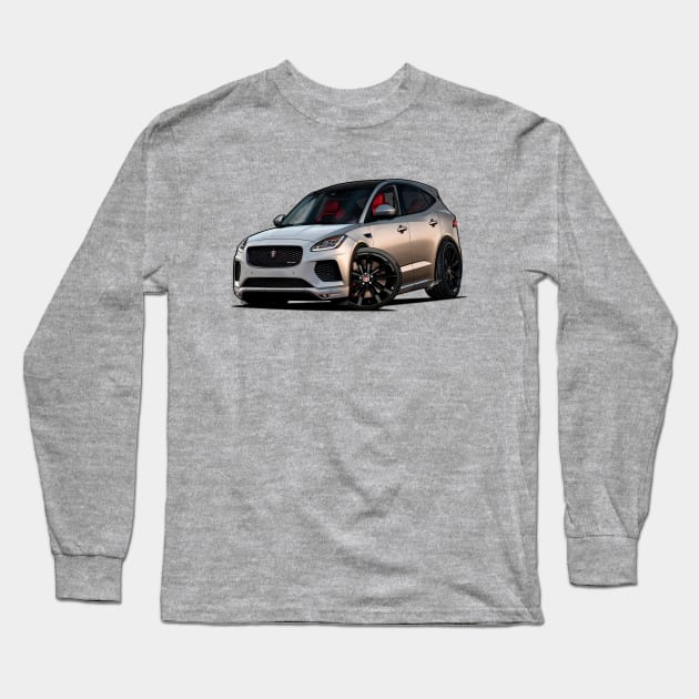 E-pace Long Sleeve T-Shirt by RCJM_Cartoons